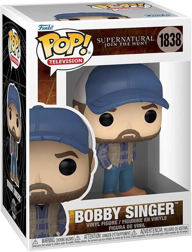 Bobby Singer #1838  Funko Pop! Television – Supernatural