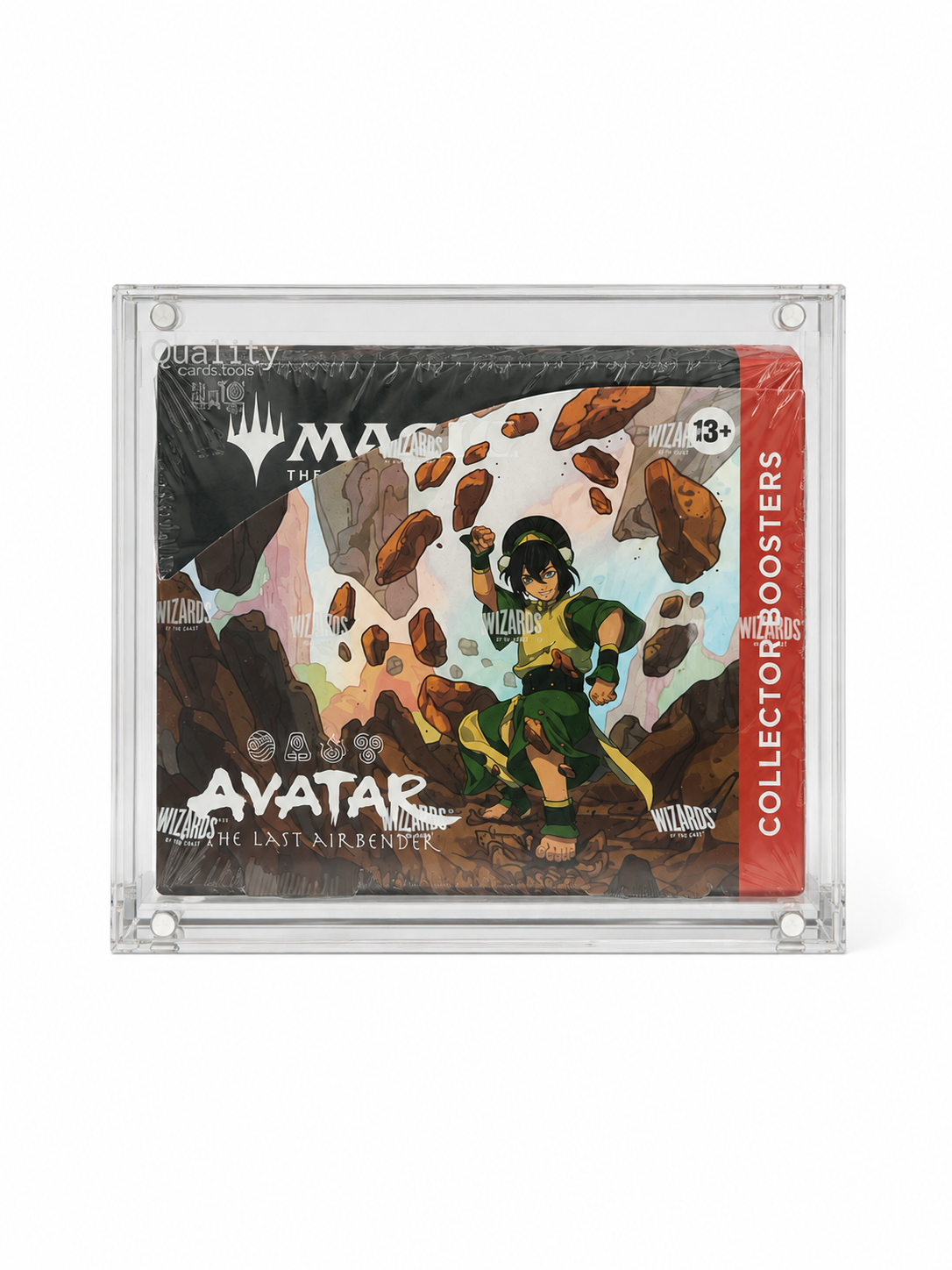 Magic: The Gathering Collector Booster Box Acryl Acrylic Case – Magnetic Closure, UV Resistant