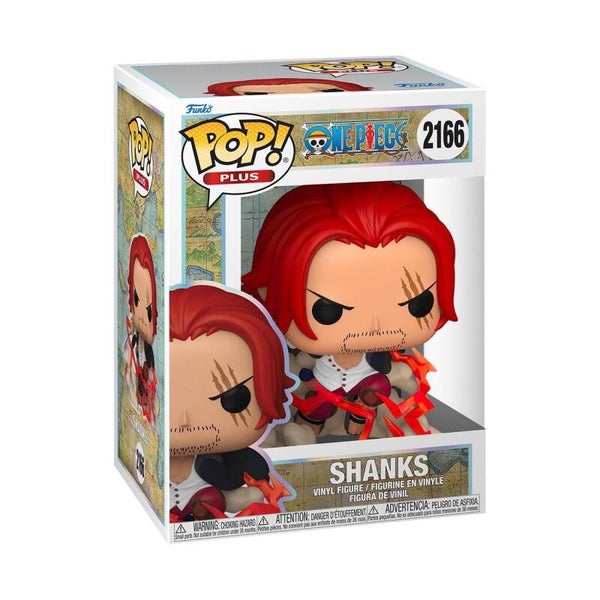 Funko Pop! Plus One Piece Shanks #2166 – Vinyl Figure