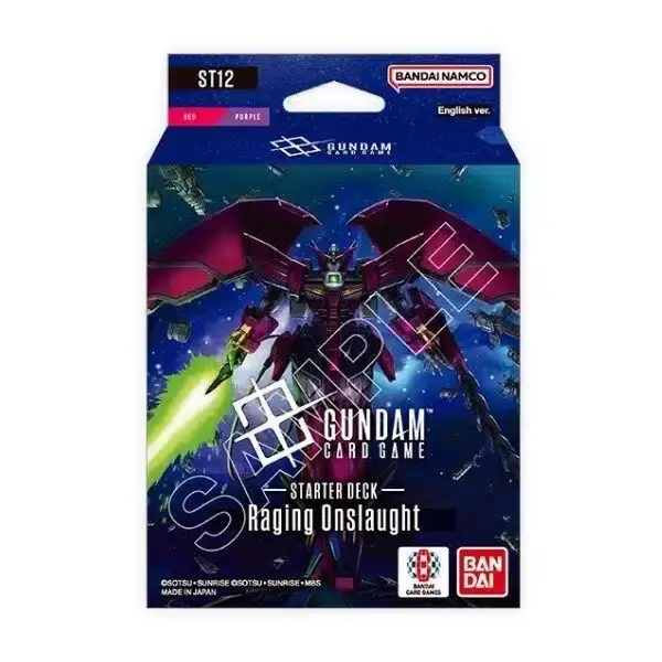 Gundam Card Game ST12 Raging Onslaught Starter Deck