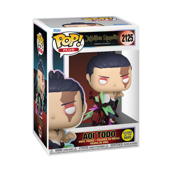 Funko Pop! Plus Aoi Todo #2125 – Glow in the Dark | Jujutsu Kaisen: Shibuya Incident