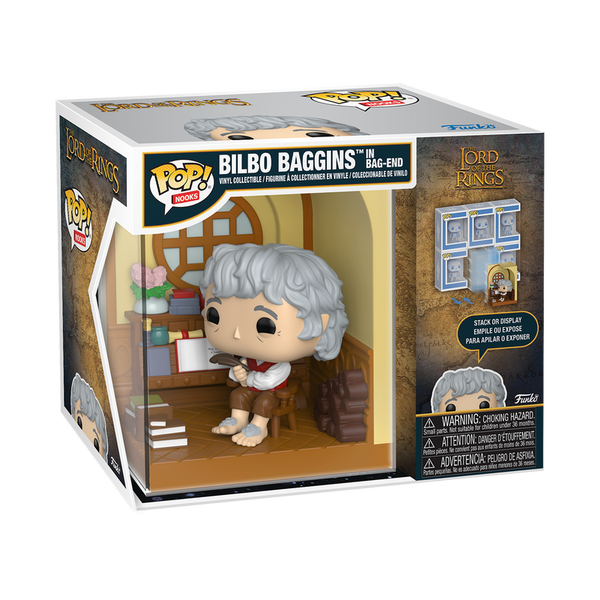Funko Pop Nooks Bilbo Baggins in Bag End Lord of the Rings