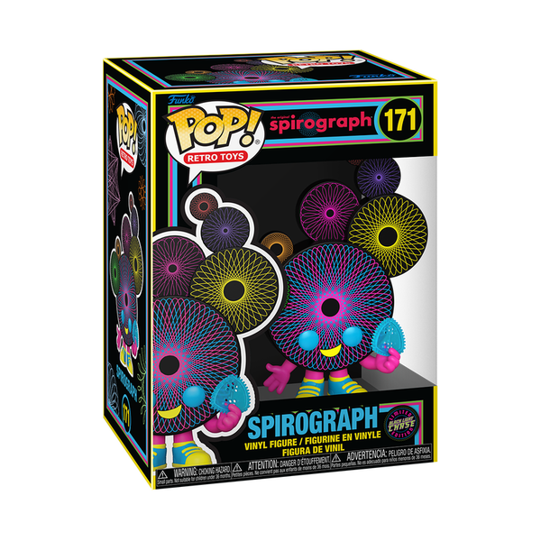 Funko Pop Spirograph #171 Black Light Chase LE Retro Toys
