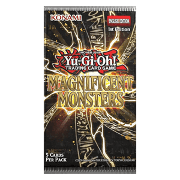Yu-Gi-Oh! TCG – Magnificent Monsters| English Edition | 1st Edition | 1x  booster