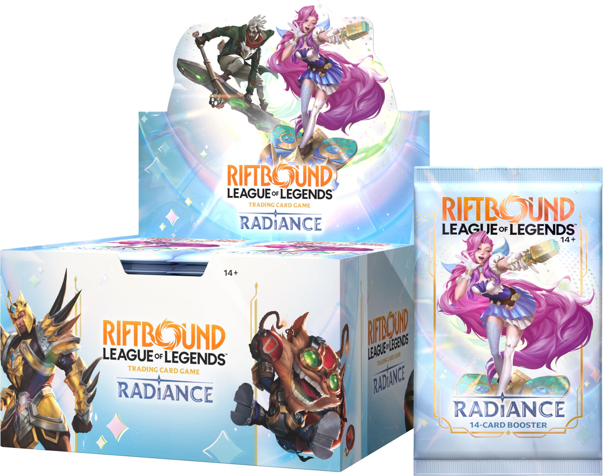Riftbound League of Legends Radiance Booster Box 24 Packs Sealed TCG