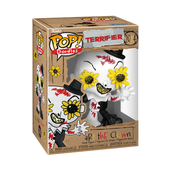 Funko Pop Doodles Terrifier #2084 Art the Clown Vinyl Figure
