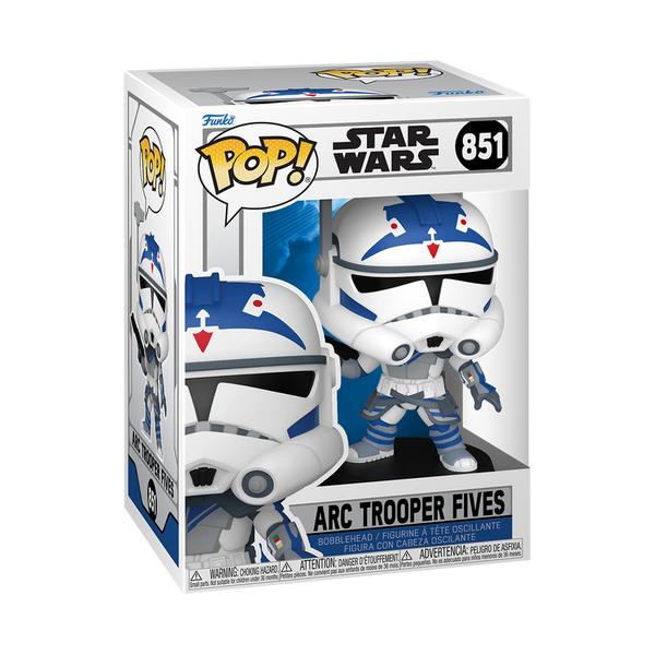 Funko Pop! Star Wars ARC Trooper Fives #851 Bobble-Head