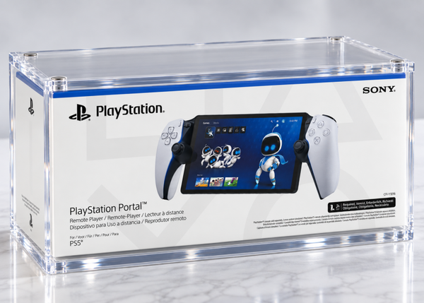 PlayStation Remote Portal Acrylic Display Case | Magnetic UV Protection