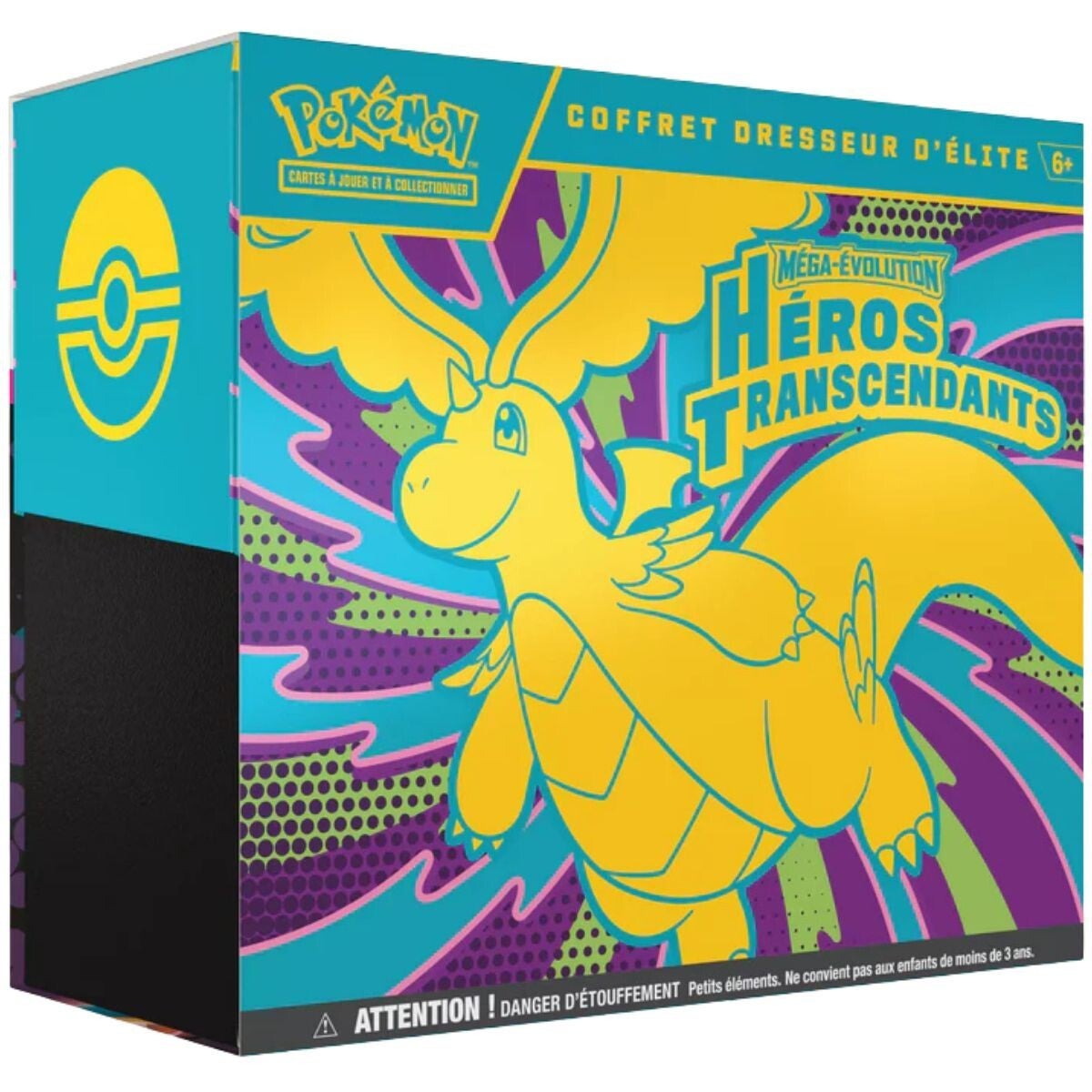 French Heroes Transcendants Elite Trainer Box (ETB)  9 Boosters – Zekrom Promo - Pokémon TCG Mega Evolution