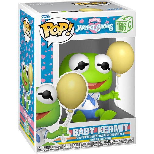 Funko Pop! Baby Kermit #1696 – Muppet Babies – Met Ballon – Funko Vinyl Figure