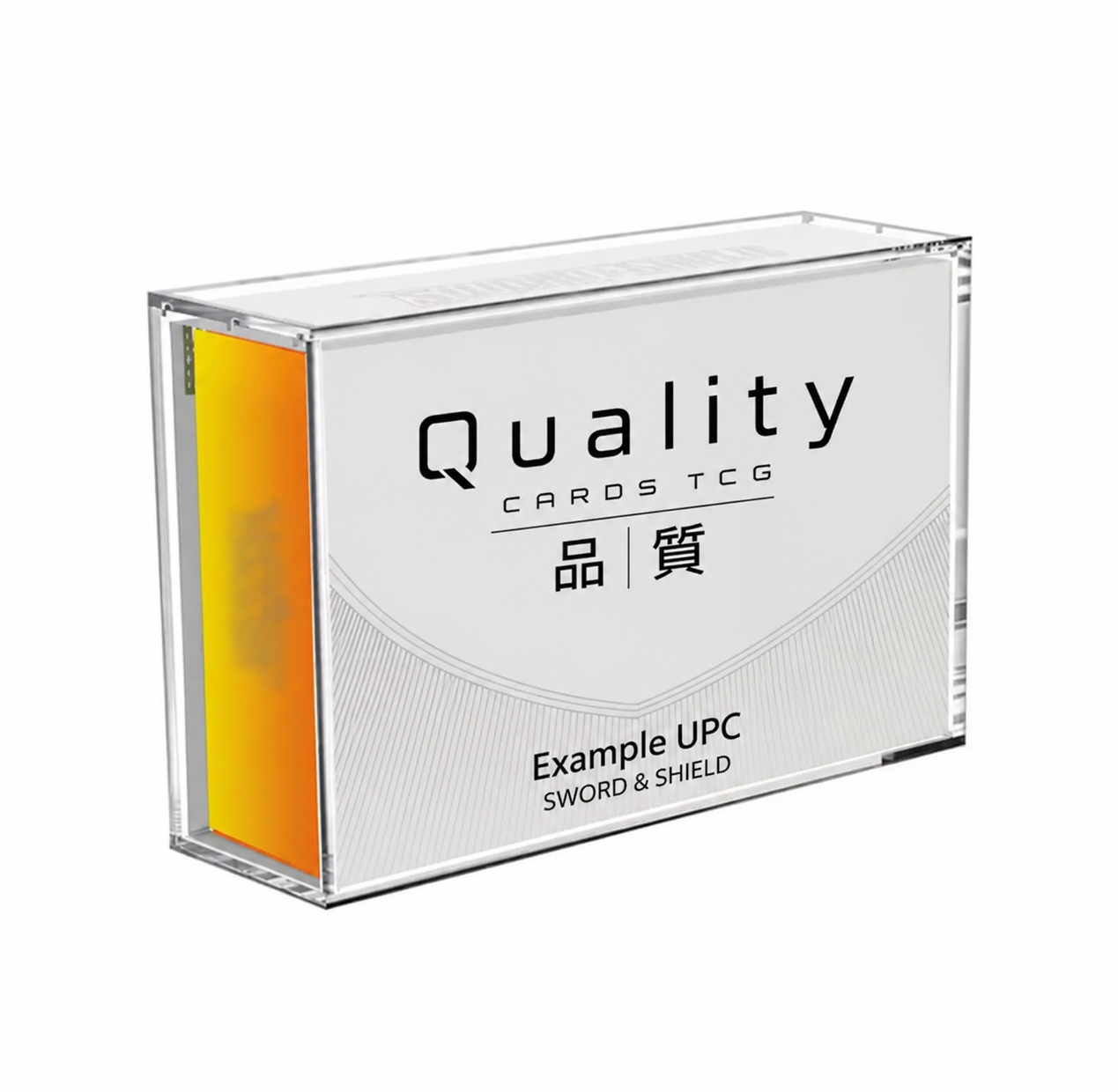 Acryl Case - Ultra Premium Collection Box (UPC) Charizard Sword & Shield - Quality Cards