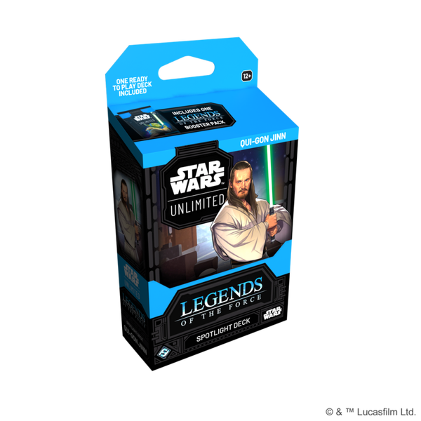 Star Wars: Unlimited: Legends of the Force - Qui-Gon Jinn Spotlight Deck (EN)