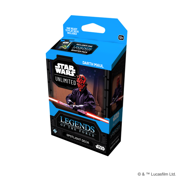 Star Wars: Unlimited - Legends of the Force - Darth Maul Deck (Starter)
