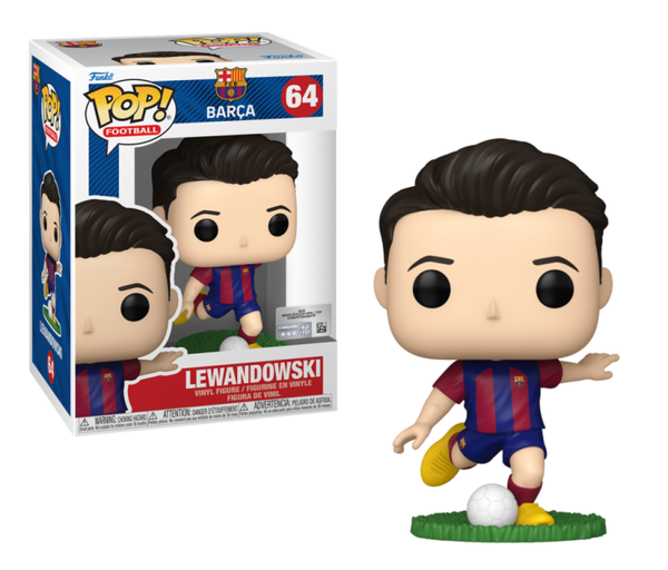 Funko Pop! Football – Robert Lewandowski #64 | FC Barcelona