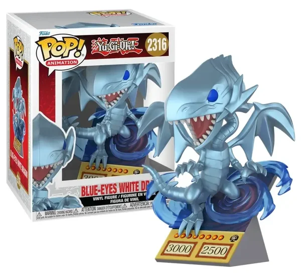 Funko Pop Yu-Gi-Oh Blue-Eyes White Dragon #2316 Premium
