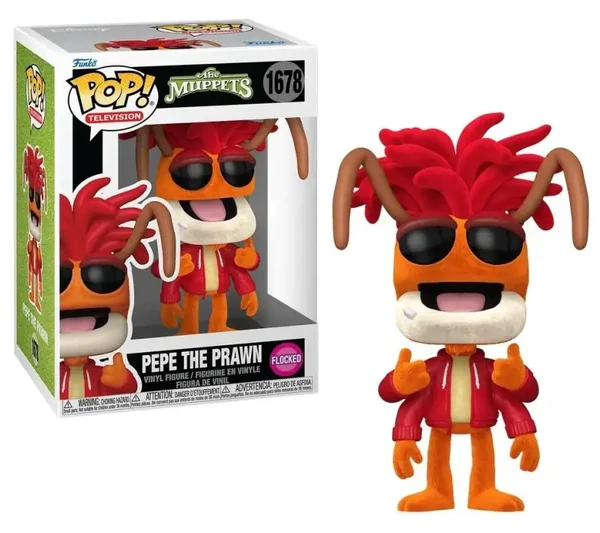 Pepe the Prawn (Flocked) #1678 Funko Pop! - Muppets