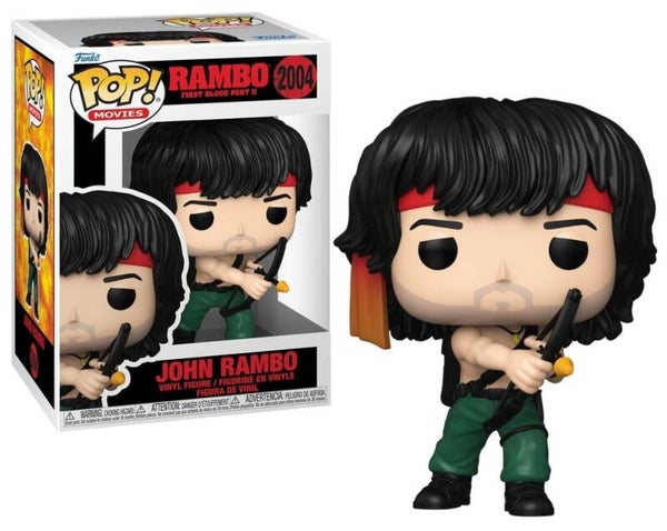 Funko Pop! Movies John Rambo #2004 – First Blood Part II – Vinyl Figure