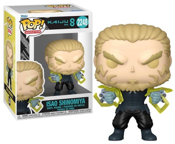 Funko Pop! Animation – Isao Shinomiya #2248 | Kaiju No. 8 |