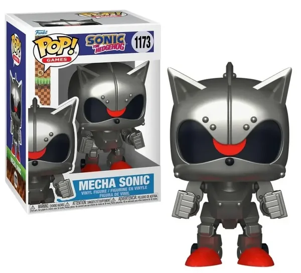 Funko Pop! Games #1173 Mecha Sonic – Sonic the Hedgehog