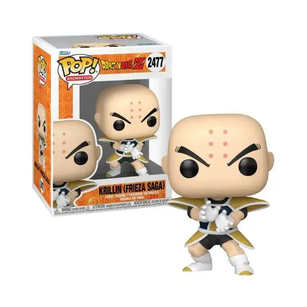 Funko Pop! Dragon Ball Z #2477 – Krillin (Frieza Saga) Vinyl Figure
