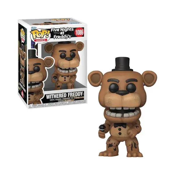 Funko Pop! Five Nights at Freddy’s Withered Freddy #1086 Vinyl Figure FNAF