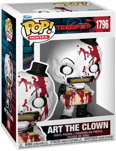 Funko Pop! Terrifier – Art The Clown with Head #1796 (NIB / Mint)