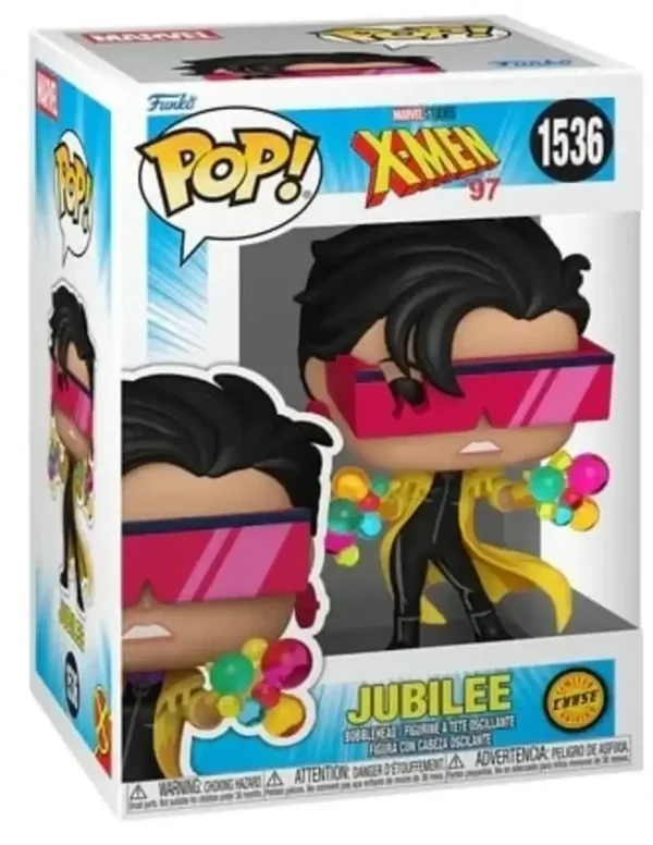 Funko Pop! Jubilee #1536 – X-Men ’97 Marvel – Chase Edition Bobblehead Vinyl Figure