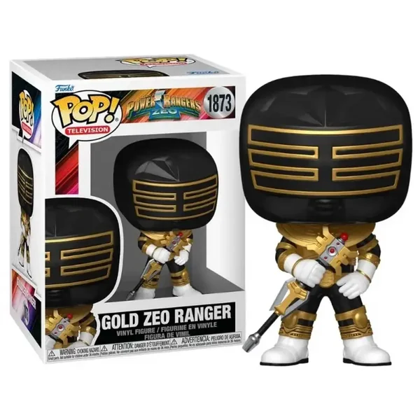 Funko Pop! Gold Zeo Ranger #1873 – Power Rangers Zeo Figure