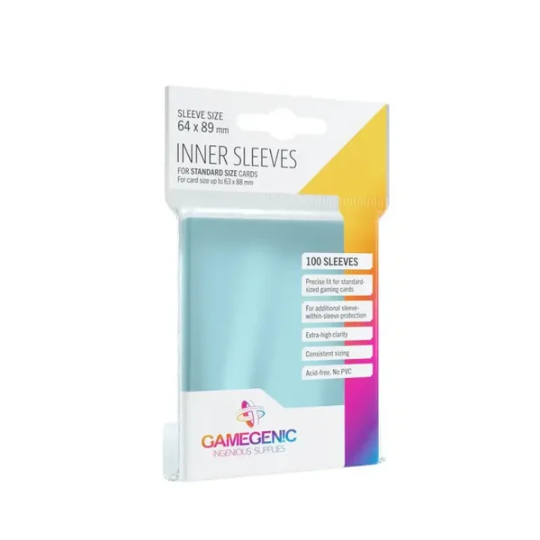 Gamegenic Inner Sleeves (100 stuks)