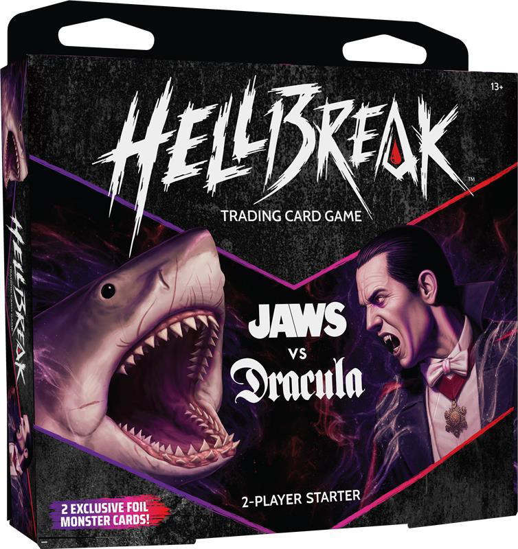 Hellbreak TCG: Dawn of Terror - Starter Set voor 2 spelers - Jaws vs Draculado