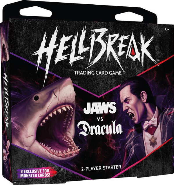 Hellbreak TCG: Dawn of Terror - Starter Set voor 2 spelers - Jaws vs Draculado
