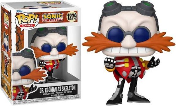 Funko Pop! Sonic #1279 – Dr. Eggman as Skeleton – Halloween