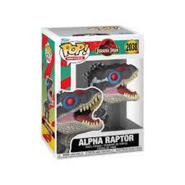 Funko Pop! Jurassic Park Alpha Raptor #2038 Vinyl Figure