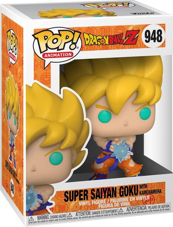 Pop! DBZ - Super Saiyan Goku with Kamehameha Wave #948