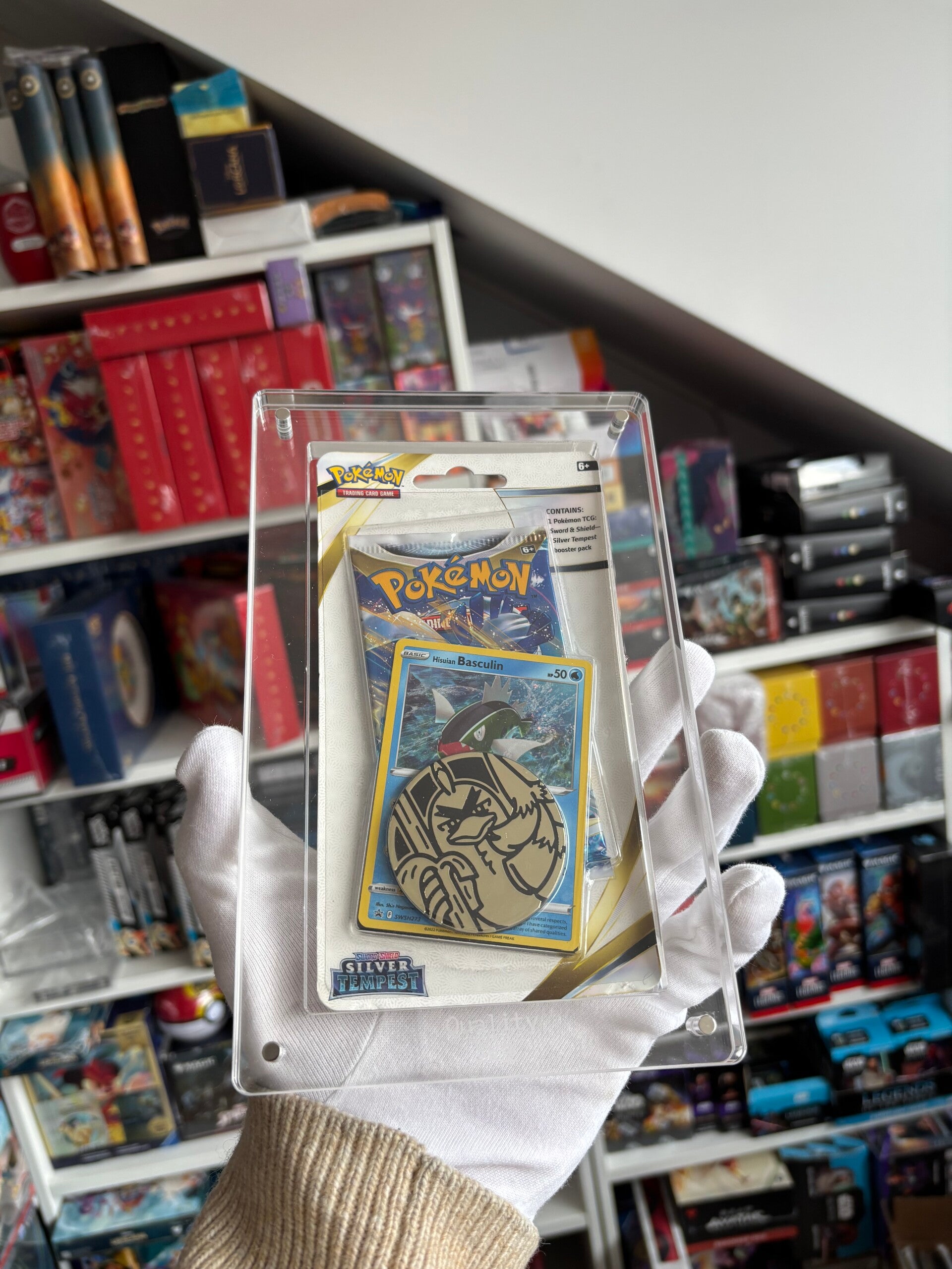Magnetic Acrylic Display Case for Pokémon Blister & Sleeved Booster Pack