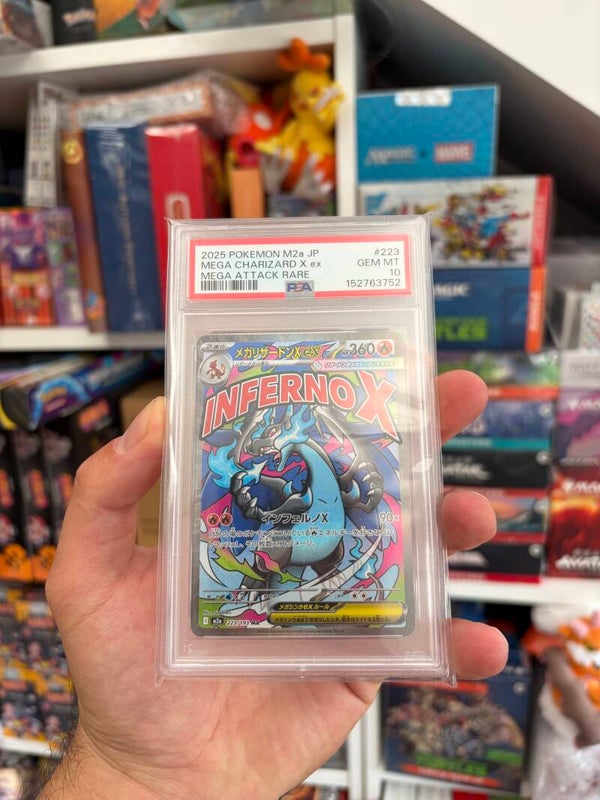 PSA 10 Mega Charizard X ex #223/193 Mega Attack M2a Japanese