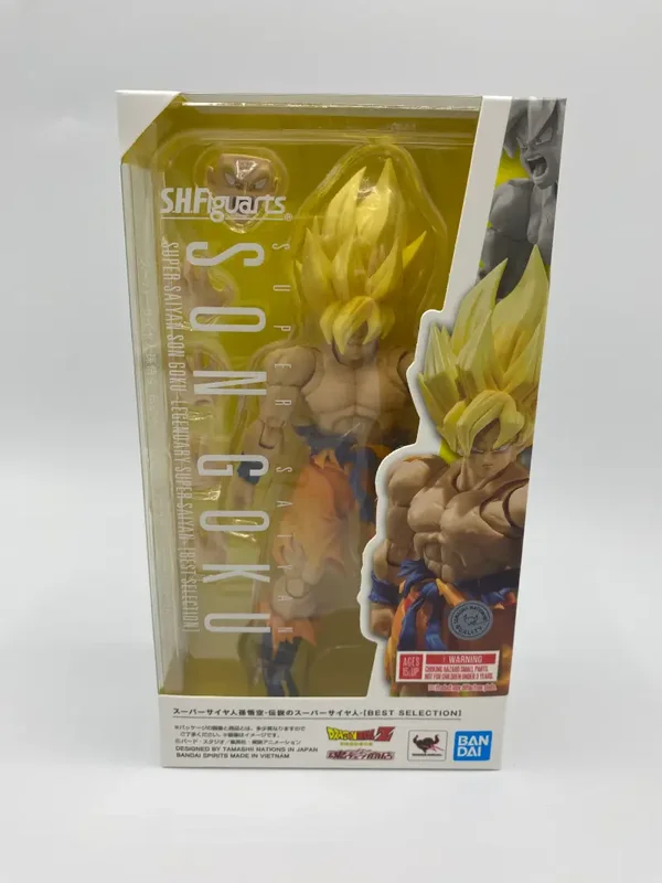 S.H. Figuarts Super Saiyan Son Goku Legendary Super Saiyan – Best Selection | Dragon Ball Z Bandai Tamashii Nations Figure