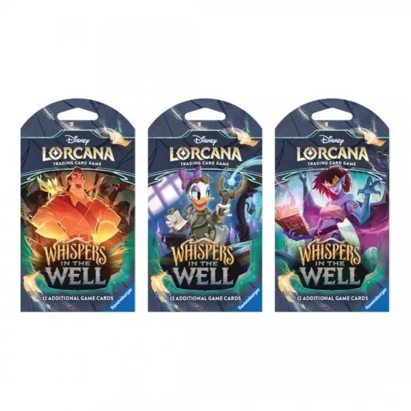 Disney Lorcana - Whispers in the Well Booster sleeved