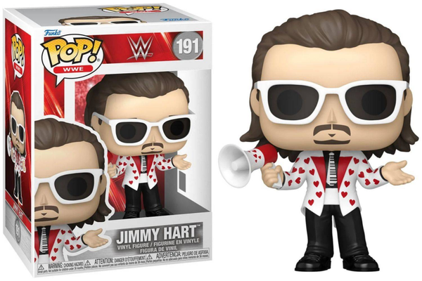 Funko Pop! WWE #191 Jimmy Hart – Mouth of the South Manager Vinyl Figure
