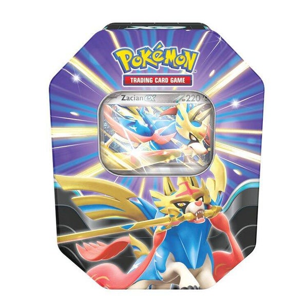 Slashing Legend EX Tin - Zacian ex Pokemon TCG
