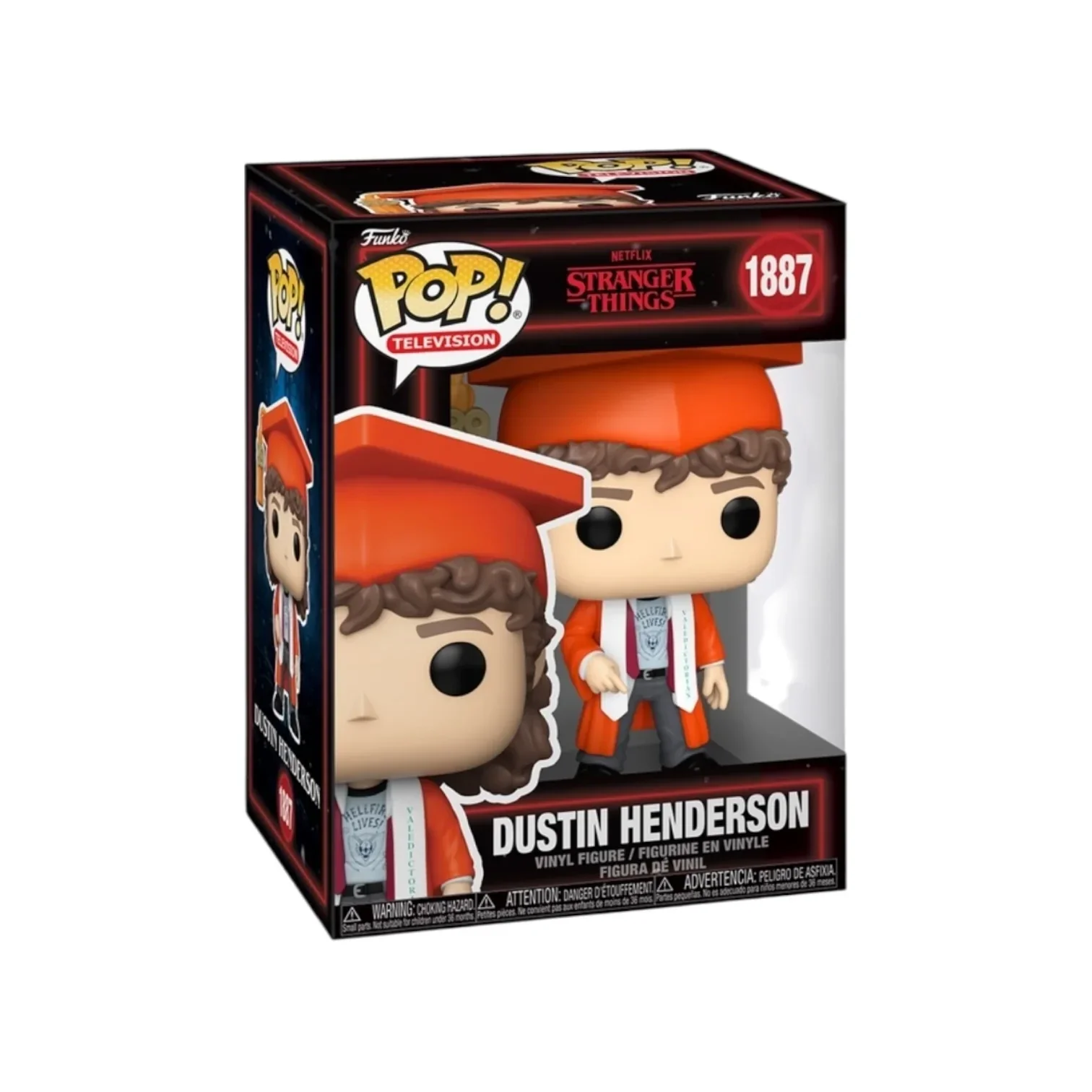 Funko Pop! Stranger Things Dustin Henderson #1887 Graduation