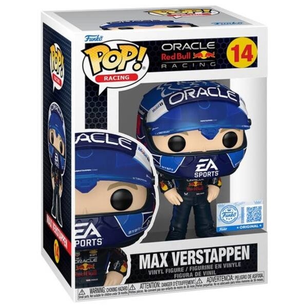 Funko Pop! Racing #14 Max Verstappen –formula  F1 – Helmet