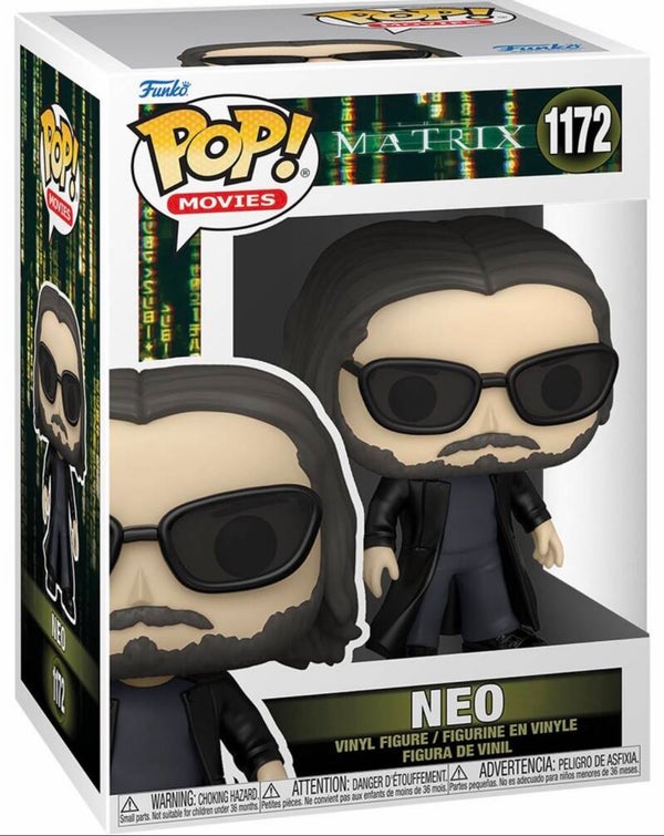 Funko Pop! Movies The Matrix Resurrections Neo #1172 Vinyl Figure