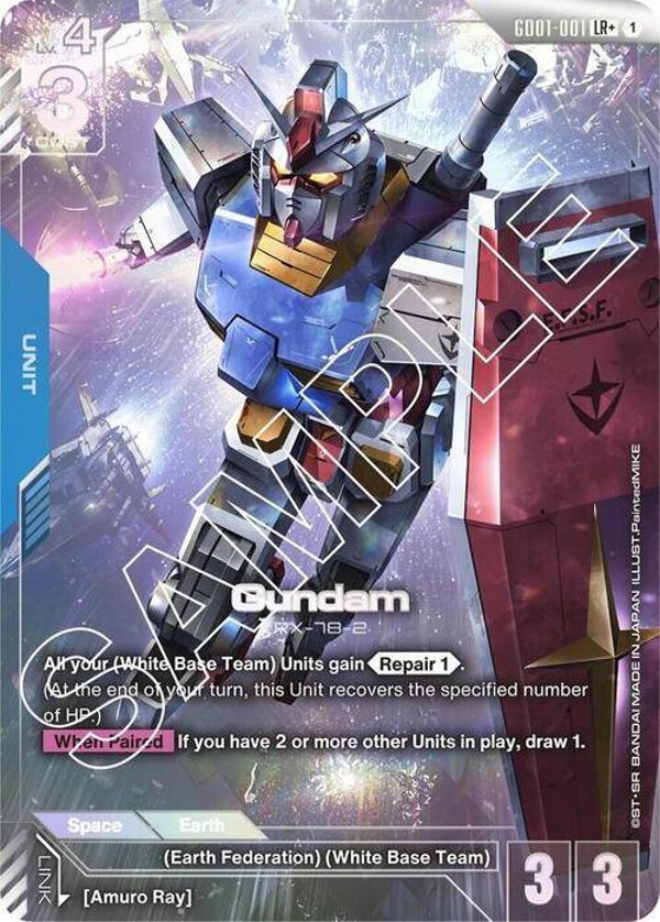 Gundam (LR+) GD01-001 Newtype Rising Foil – Gundam Card Game