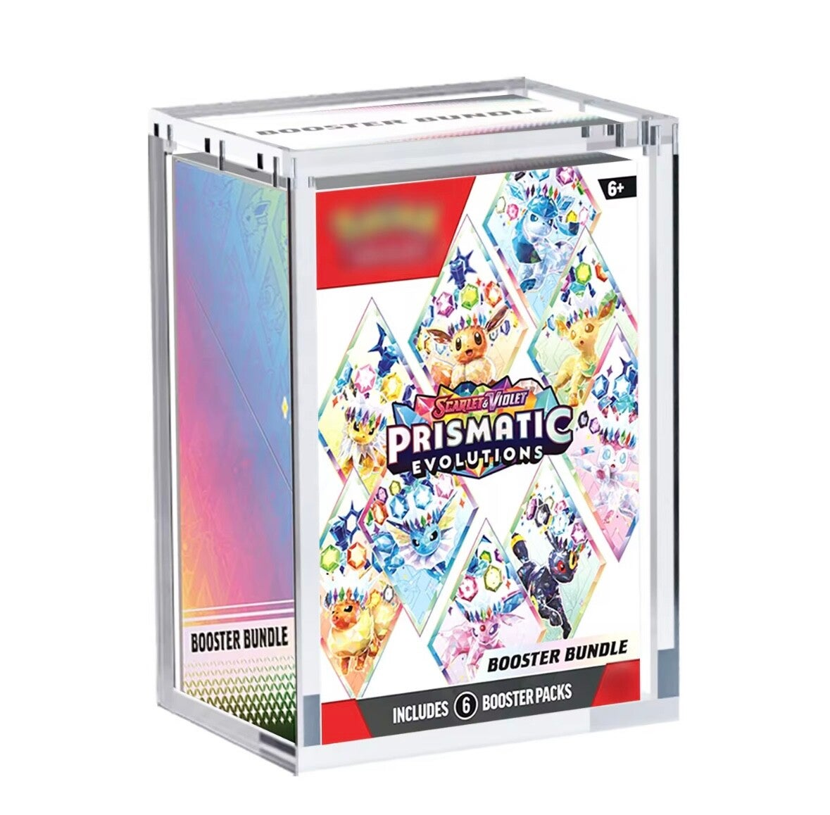 Pokemon Magnetic Booster Bundle Acrylic Case 8mm Thick Magnetic