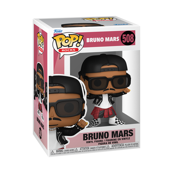 Funko Pop! Rocks #508 – Bruno Mars Vinyl Figure