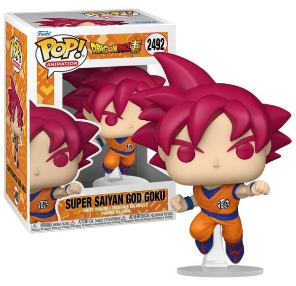 Funko Pop! Dragon Ball Super – Super Saiyan God Goku #2492