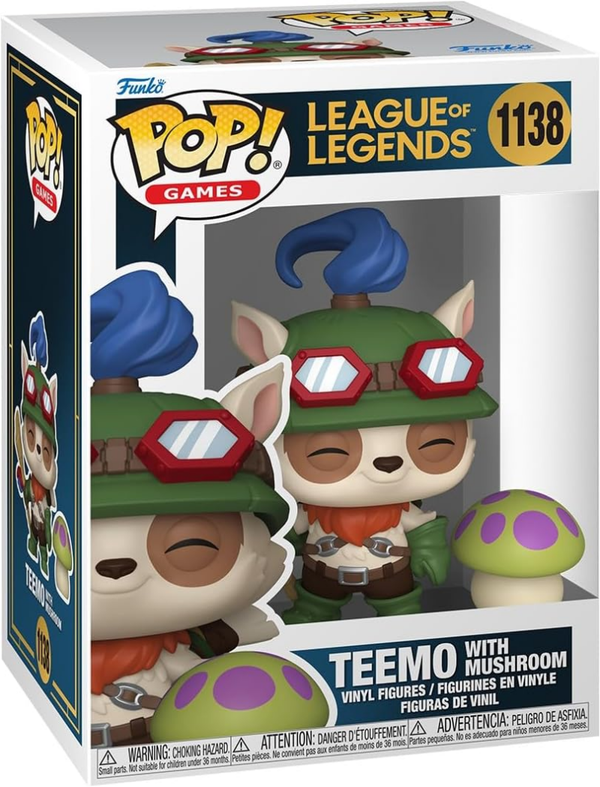 Teemo with Mushroom 1138 Funko Pop! Games League of Legends