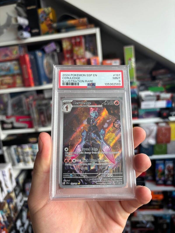 PSA 9 Ceruledge Illustration Rare 197/197 SVP 2024 SSP