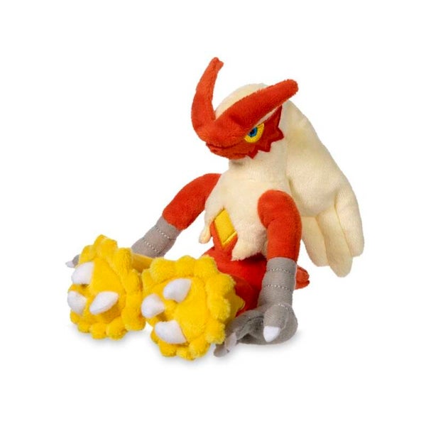 Blaziken Sitting Pokémon fit Plush - 7 ¼ Inch / 18 CM Met Pokémon Fit Label